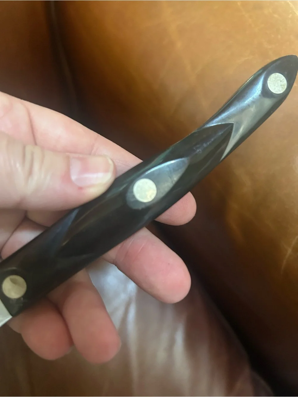 CUTCO Spatula Spreader Knife Model 1768 KG Black Handle Made in USA